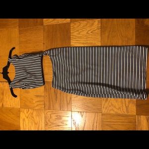 Zara open side dress